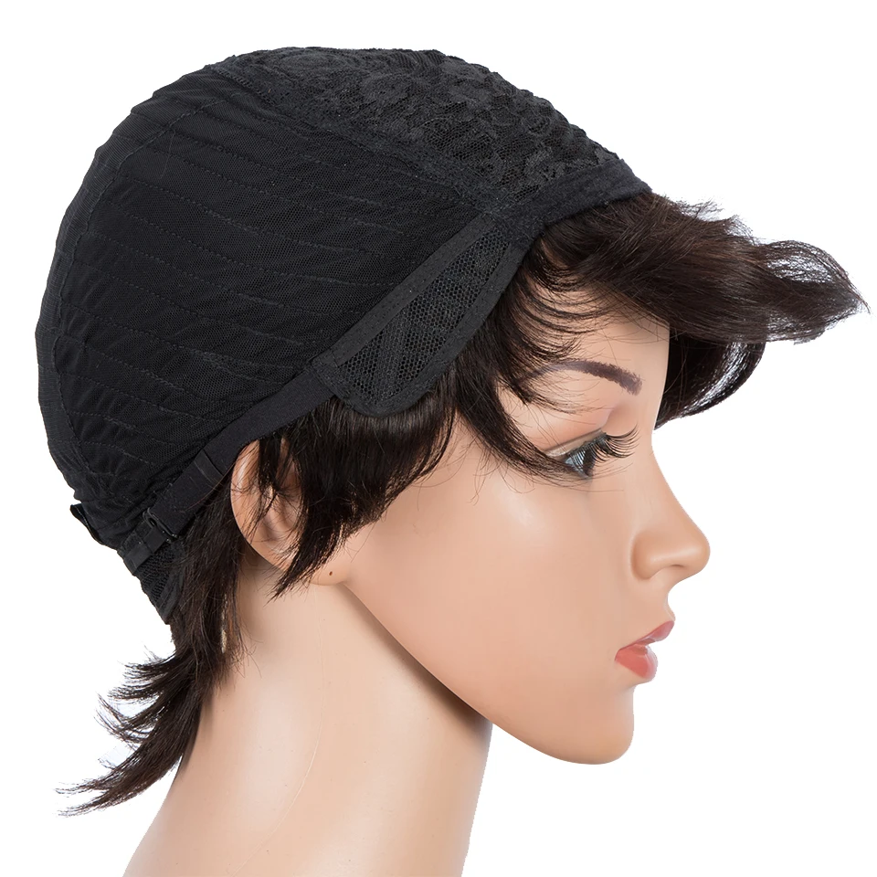 Парик из натуральных волос Trueme короткий парик бразильских прямых 613 блонд для