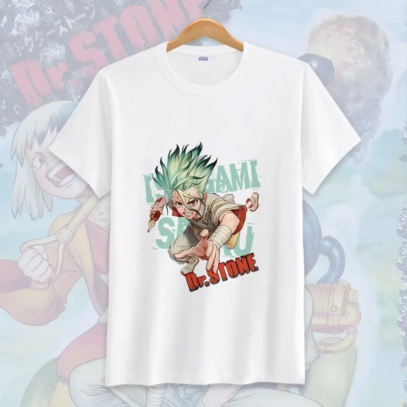 Футболка с 3D-принтом в стиле японского аниме Dr.Stone для косплея Исигами сенкуу