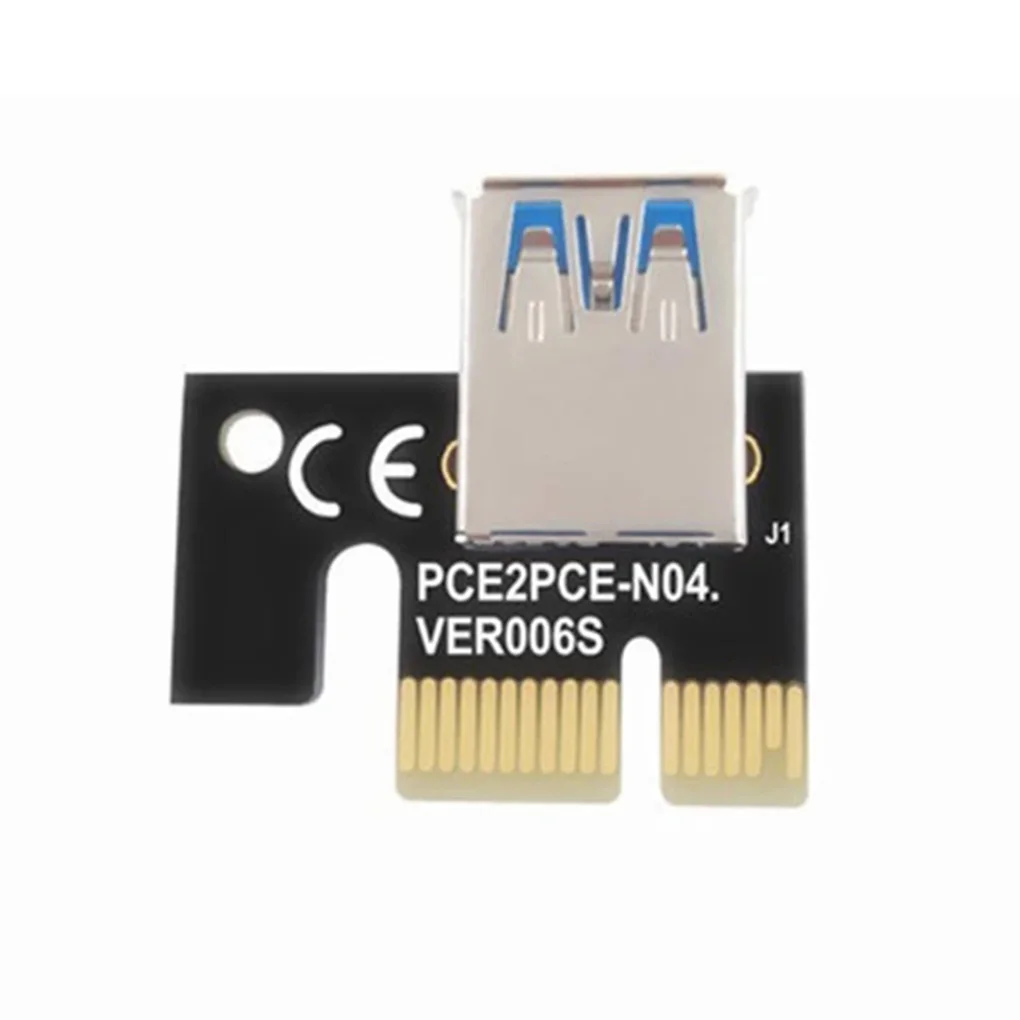 6 шт. новые VER009 USB 3 0 PCI E VER 009S Экспресс 1X 4x 8x 16x удлинитель адаптер SATA 15pin до pin