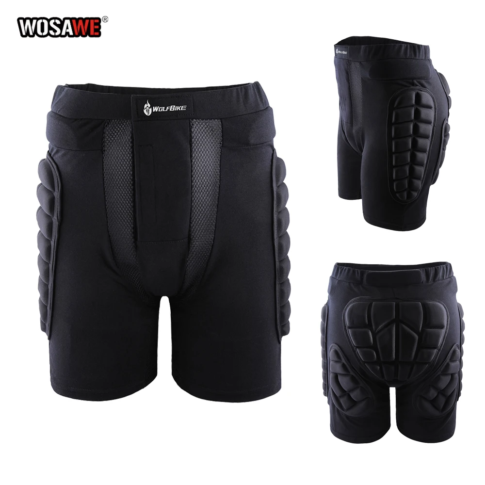 WOSAWE Лыжный Спорт Шорты для катания на коньках брюки девочек карманы молнии шорты