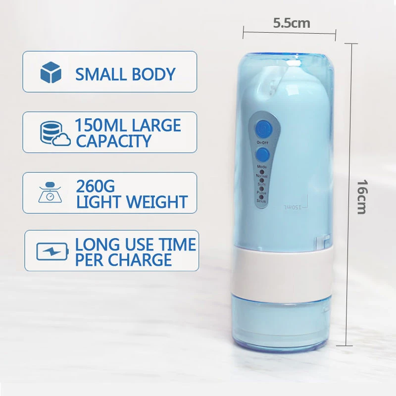 Портативный ирригатор для полости рта 4 режима USB 5 насадок|Ирригаторы рта| |