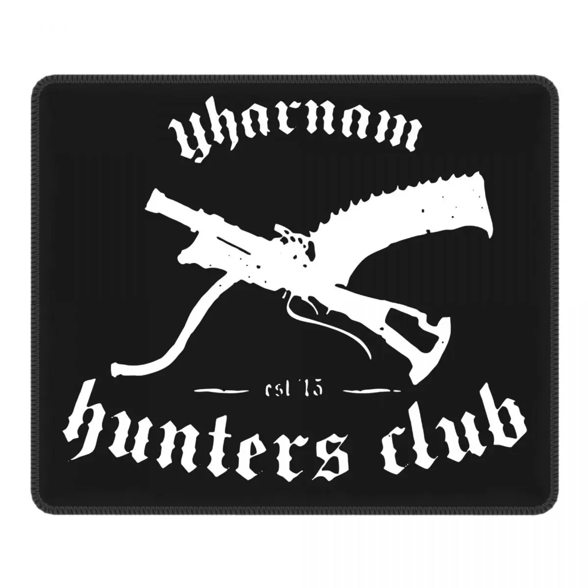 

Bloodborne Hunters Club Funny Mouse Pad Dark Souls Waterproof Mat Pads Natural Rubber Computer Keyboard Desk Pad