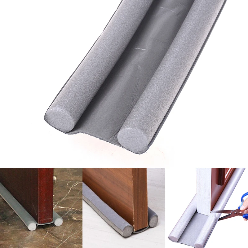 95cm Flexible Door Bottom Sealing Strip Guard Wind Dust Blocker Sealer Stopper Home Decor Protector | Обустройство дома
