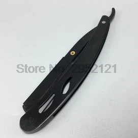 100 шт. складные бритвы с прямым лезвием из нержавеющей стали | Красота и здоровье