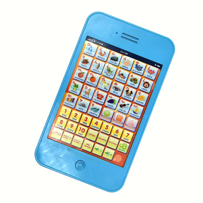 Обучающий стол на испанском языке многофункциональная настольная обучающая