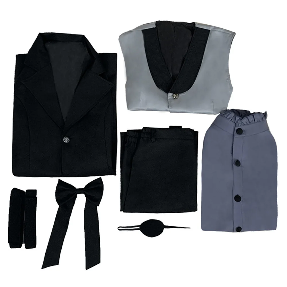 Костюм черного Батлера для косплея Себастьян михаелис костюмы униформа