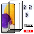 Для Samsung Galaxy A72 защитное стекло A52 A51 A71 защита для экрана камеры для Samsung A52 Закаленное стекло пленка на Galax A 52 71