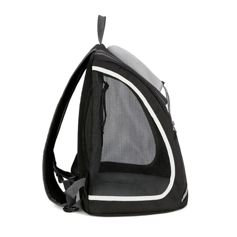 Популярный рюкзак для кошек дышащая переноска на два плеча домашних животных