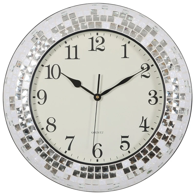 Роскошные дизайнерские настенные часы Shine простые европейские Стильные домашние