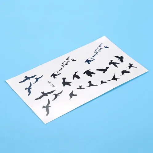 3D наклейки для временных татуировок со скорпионом пауком Хэллоуина