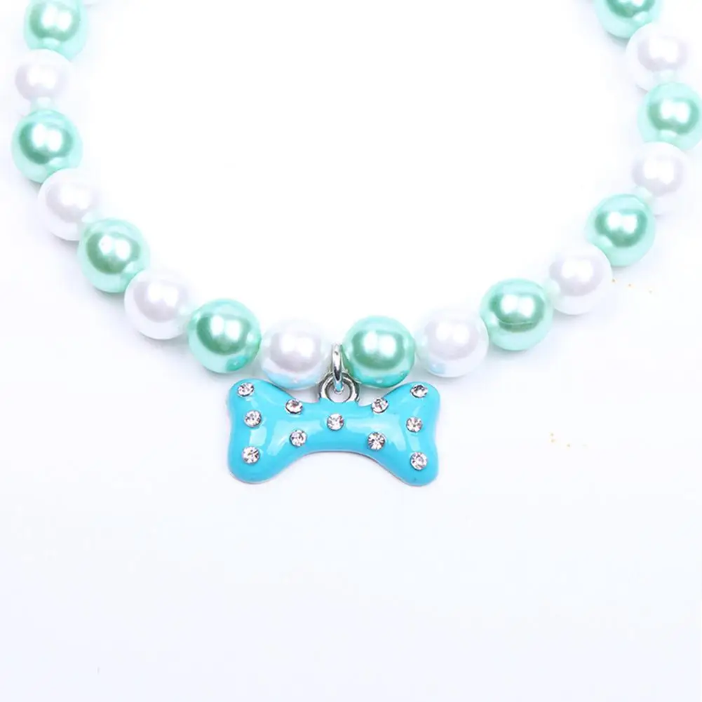 Ошейник для кошек и собак HiMISS блестящие стразы Регулируемый Женский ошейник с