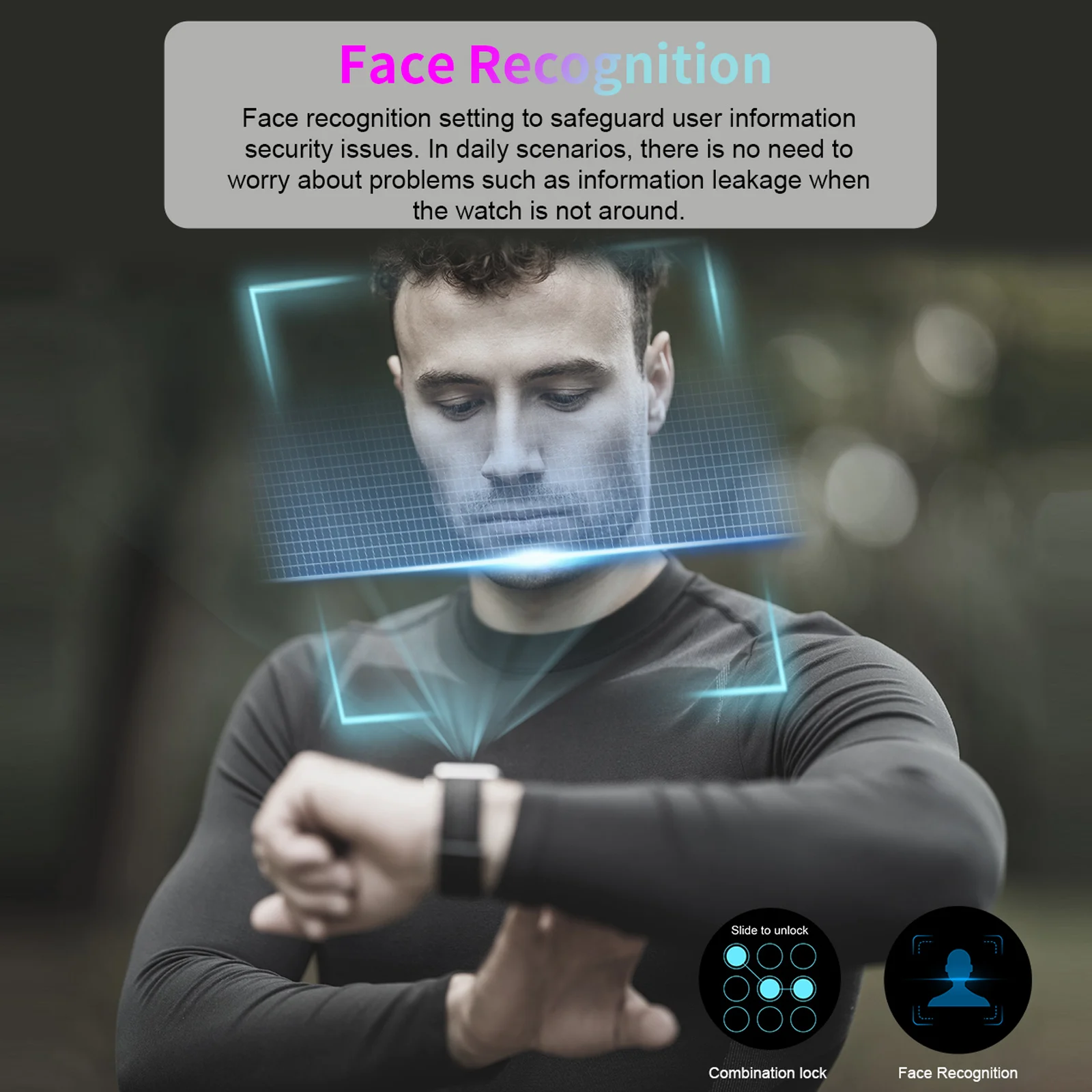 Смарт-часы с функцией распознавания лиц 4G Wi-Fi GPS BT сенсорный экран Android 9 1