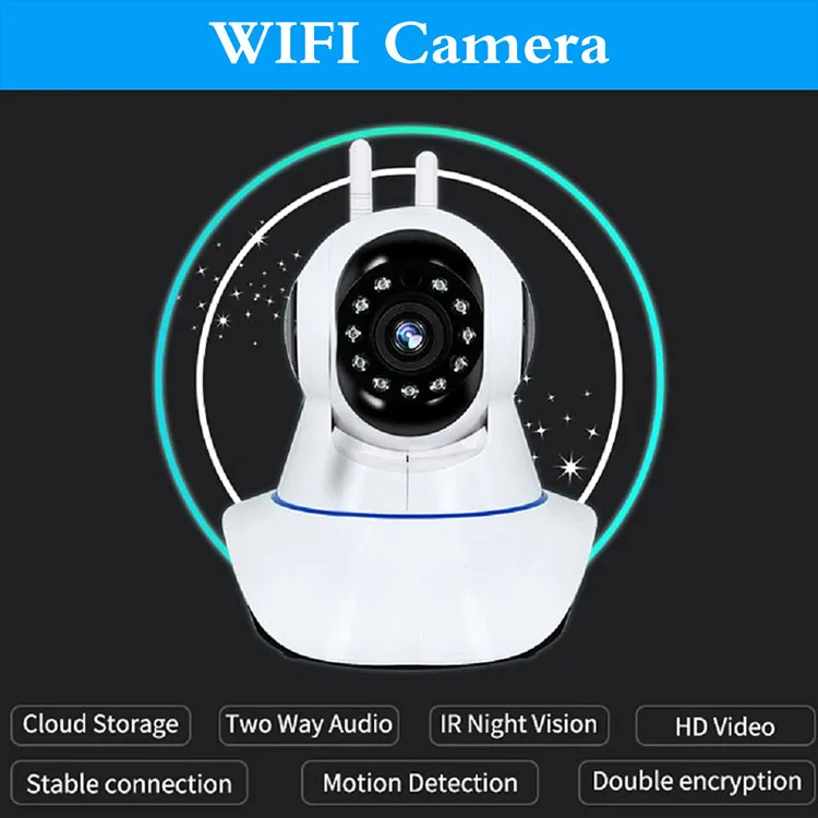 Семья 720P Wi-Fi IP Камера Беспроводной Камеры Скрытого видеонаблюдения P2P