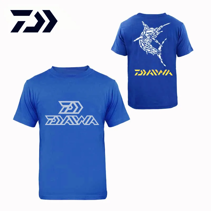 Футболка Daiwa Cawanfly для рыбалки/Одежда рыбалки/уличная одежда рыбалки с коротким