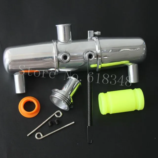 1 компл. HSP 1/8 настроенная выхлопная труба и коллектор для RC модели автомобиля