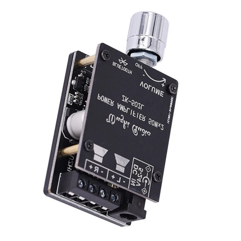 Bluetooth 5.0 Wireless Audio Digital Power Amplifier Stereo Board 50Wx2 Amp Amplificado | Электроника