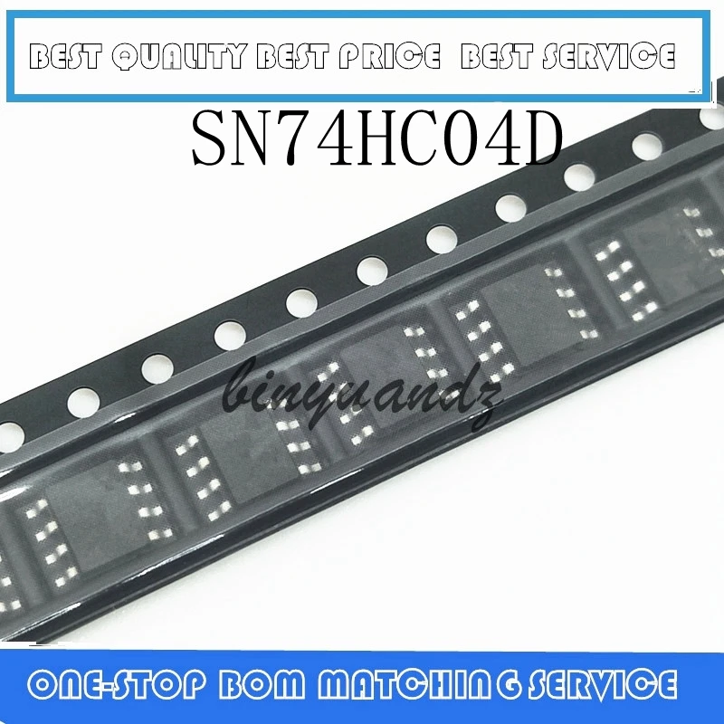 

20PCS 74HC04 74HC04D SN74HC04D SOP-14
