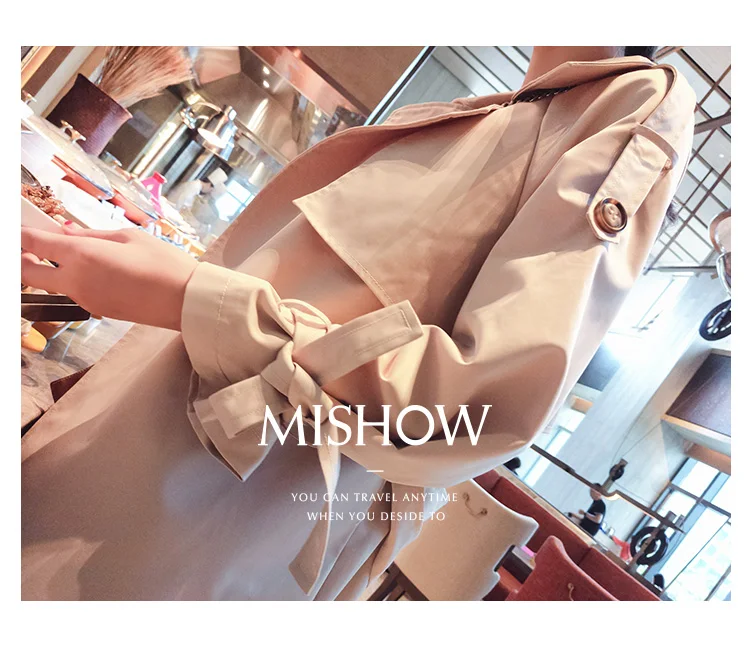 Mishow Женский тренчкот модные тренчи плащи MX17C7311