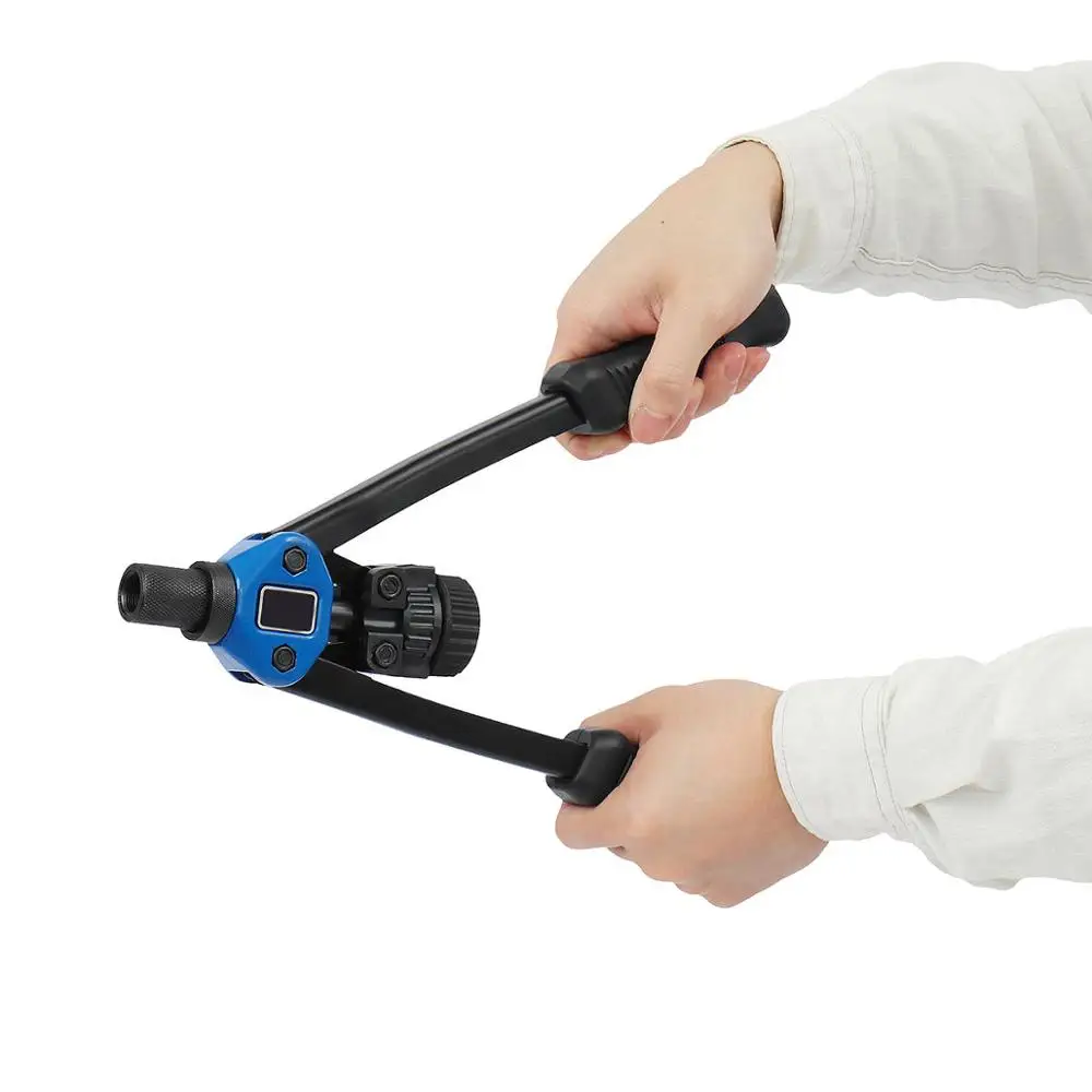 ALLSOME вытяжная Заклепка гайка пистолет тяжелая рука Inser инструмент ручной оправки