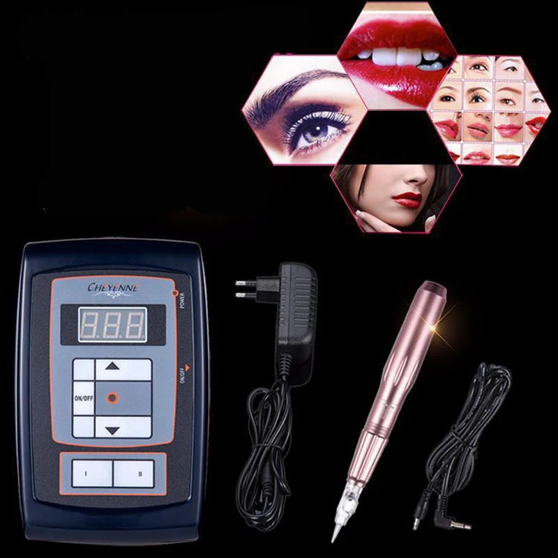 

Набор для перманентного макияжа бровей и губ с ЖК-экраном