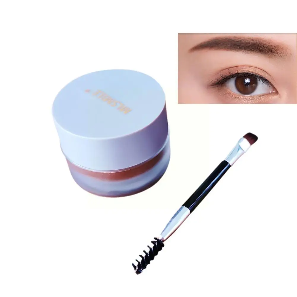 Air Cushion Eyebrow Cream Pencil Natural Anti-sweat Not Cosmetics Makeup Easy Wild Smudge Pow D0Y1 | Красота и здоровье