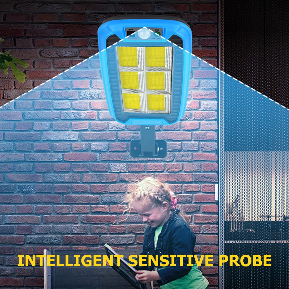 

240COB Solar Powered Light PIR Motion Sensor Wall Outdoor Street Waterproof Decorative Sunlight with Remote Control