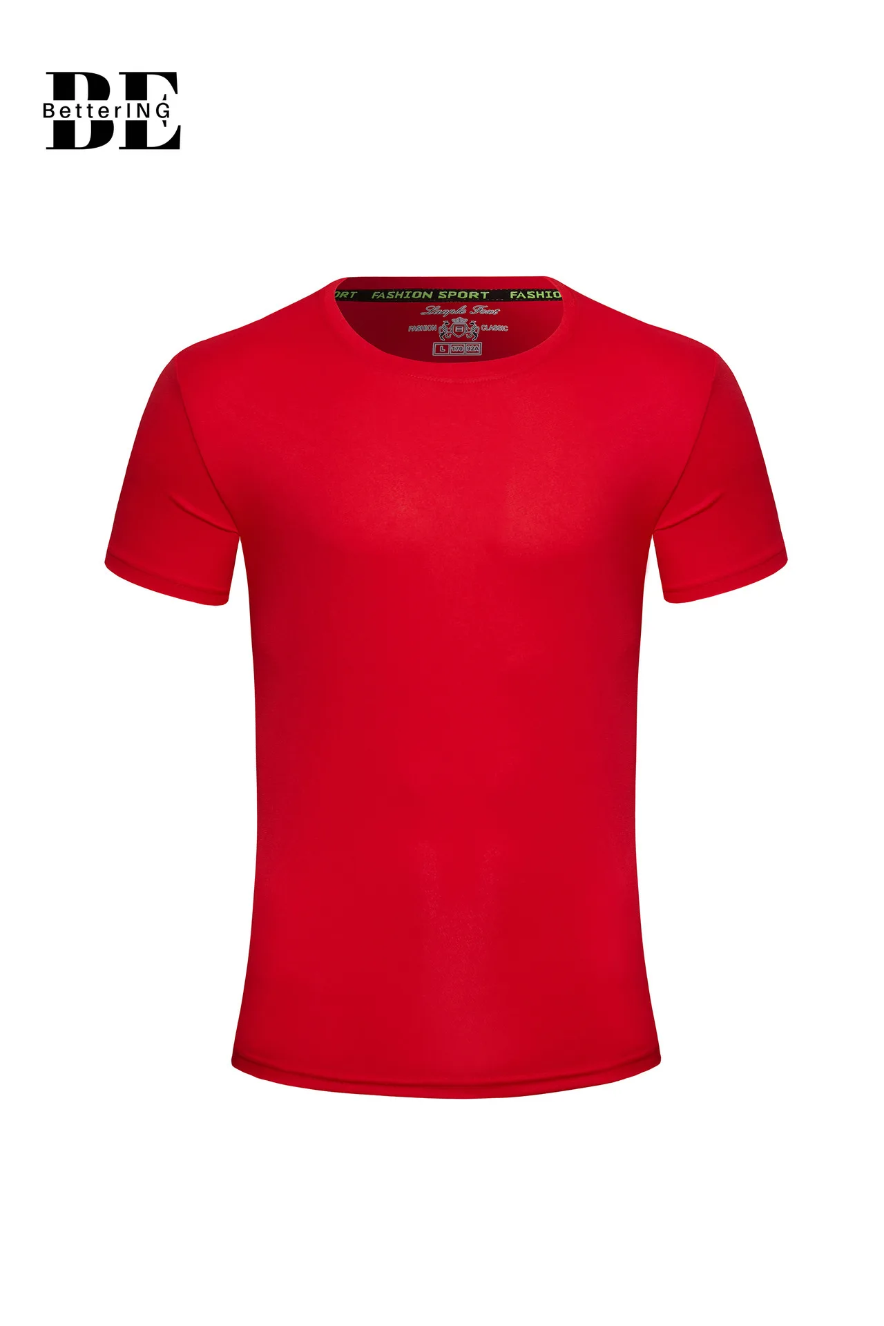 Летняя футболка из 2021 хлопка в британском стиле светильник легкой вставкой