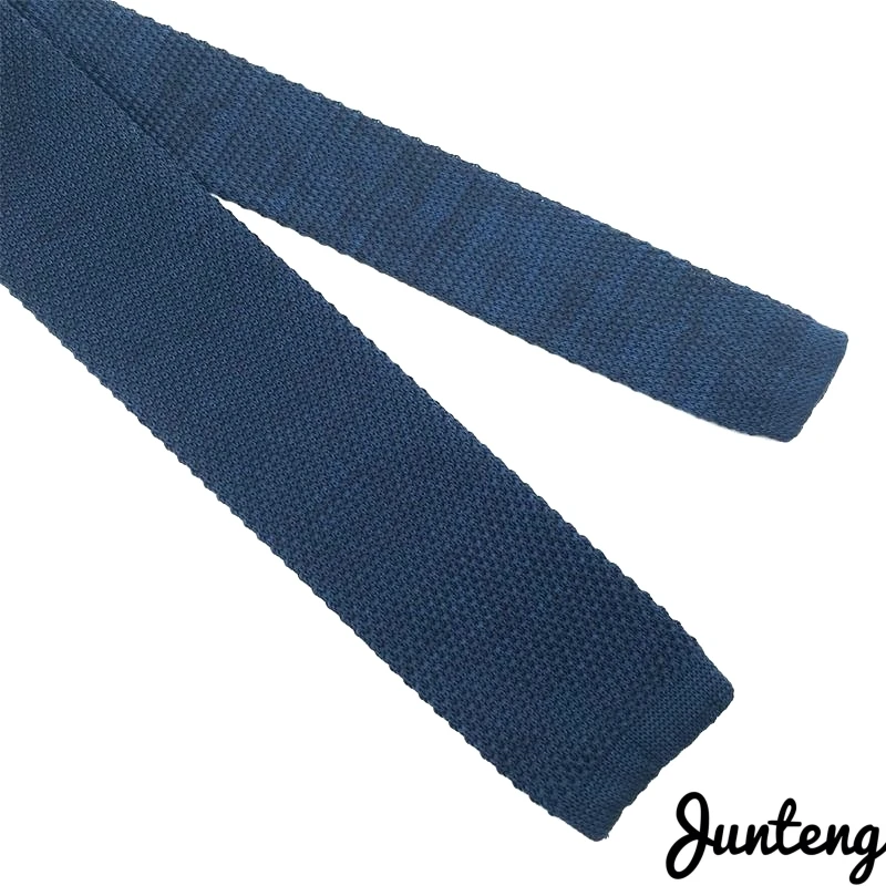 Модный мужской вязаный галстук разноцветные узкие тонкие тканые простые