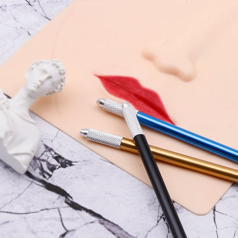 Микроблейдинг ручная ручка 1 шт. Профессиональный полуперманентный макияж тату