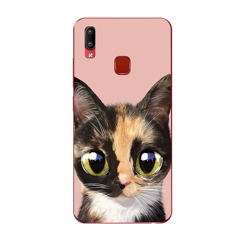 Чехол для телефона Vivo Y95 1807 6 22 дюйма с принтом VivoY95 Мягкий силикон | Мобильные