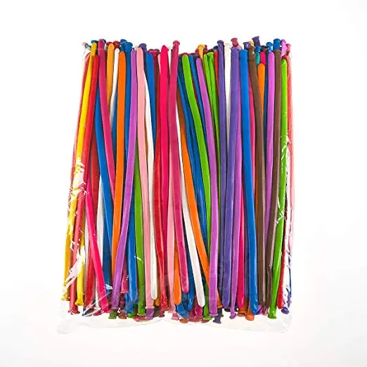 200 шт./пакет латекс клоуны скручивания воздушные шары волшебные Ассорти Цвет