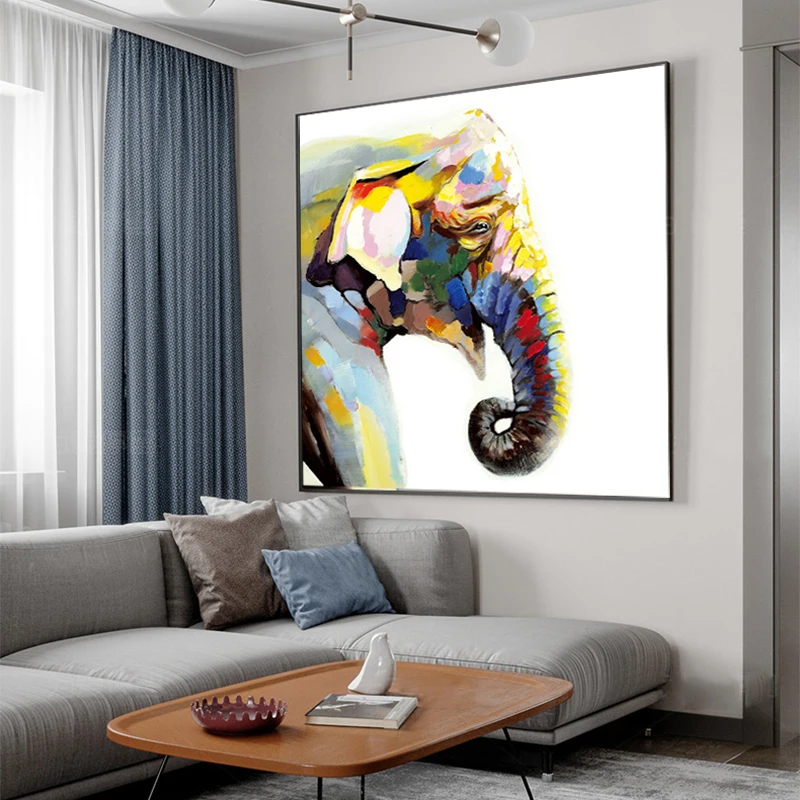 RELIABLI искусство олень с нарисованным слоном для девочек фотографии животных