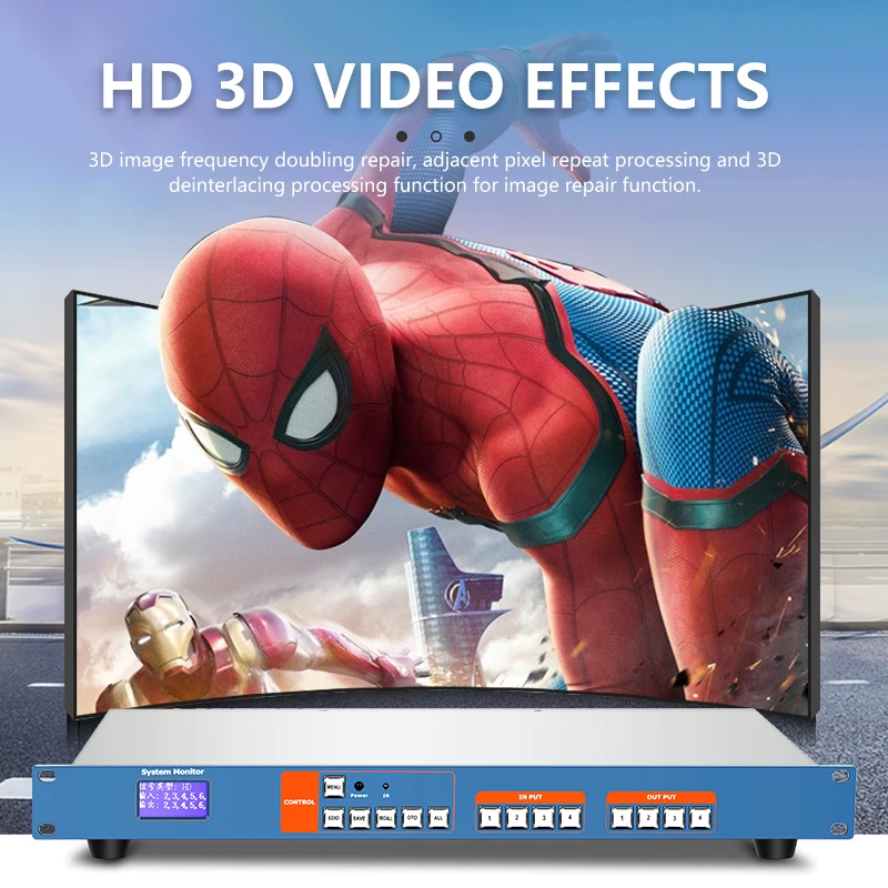 4K 4x4/8x8/16x16 HDMI Matrix Switcher 3840*2160 Support 3D EDID& Blu-Ray DVD& Video Wall enlarge