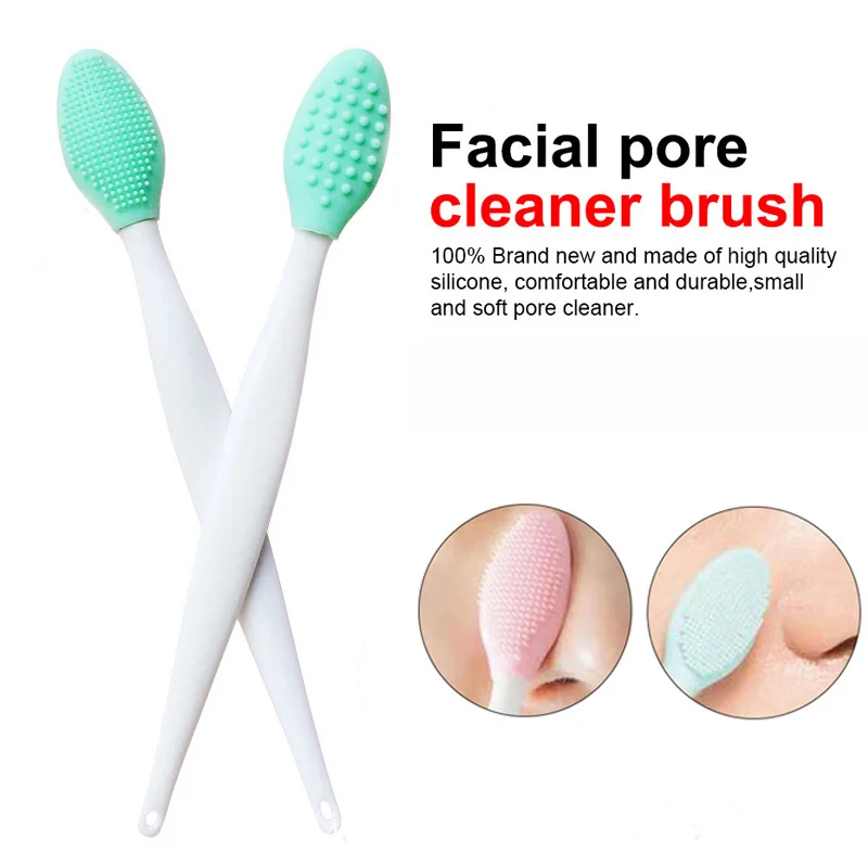 1 шт. удаление черных точек в носу мягкая силиконовая кисть Массажер для чистки