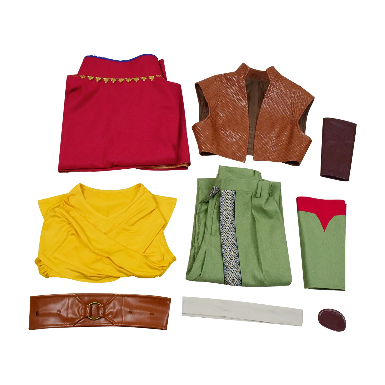 

Rhea and the last dragon Men Full Clothing Cosplay Costume