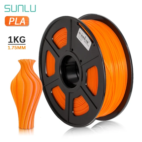 Нить PLA SUNLU 1 75 мм кг для всех типов принтеров FDM высококачественная Нетоксичная