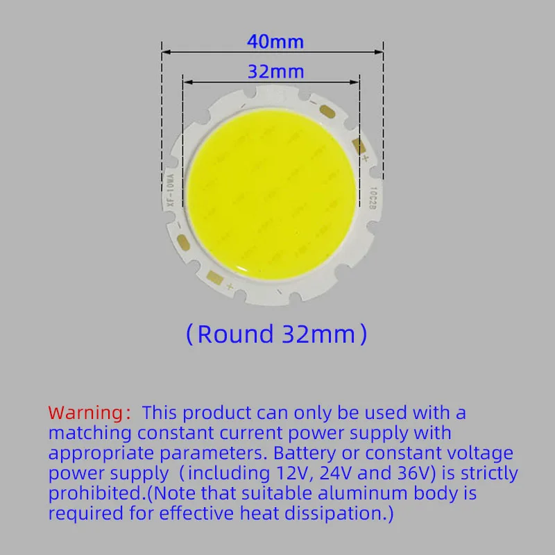 Светодиодные точечные светильники LED chip