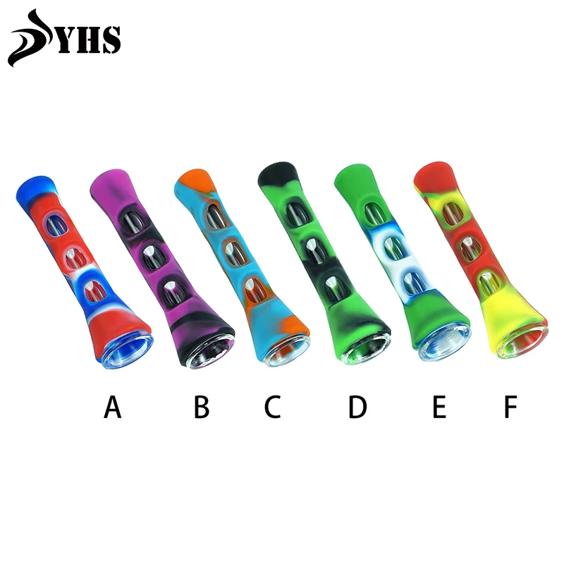 Прочный Портативный Стекло дымовой трубы 83 мм табака аксессуары для трубок