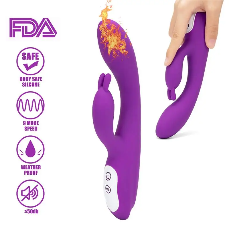 Женский фаллоимитатор вибратор с кроликом секс игрушки для пениса точки G клитор