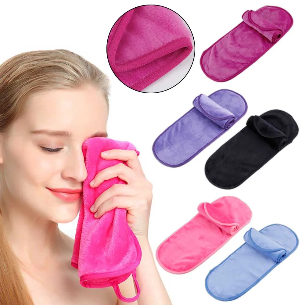 Салфетка для снятия макияжа из микрофибры ластик полотенце подушечки ухода за