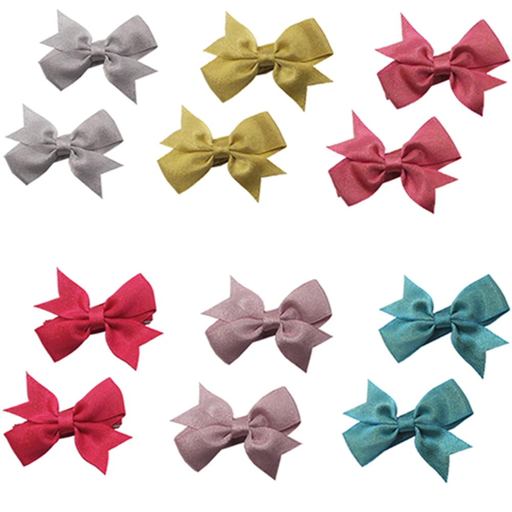 Модные банты ручной работы с ласточкиным хвостом 10 шт./лот челки для малышей