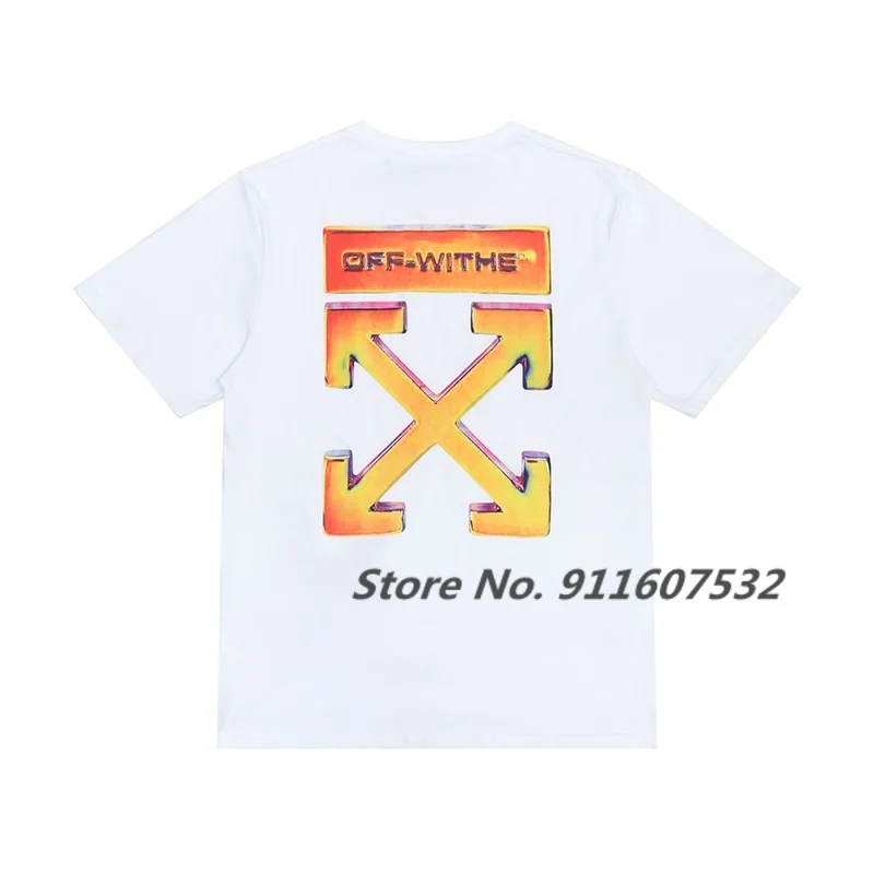 

Off white OW Men's short sleeve Letters T-shirt Men's and Women's tshirt Tee shirt X3R8