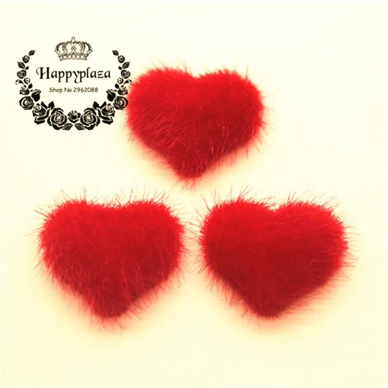 20 шт. кабошоны с узором в виде сердца на кнопках для домашнего сада плоским