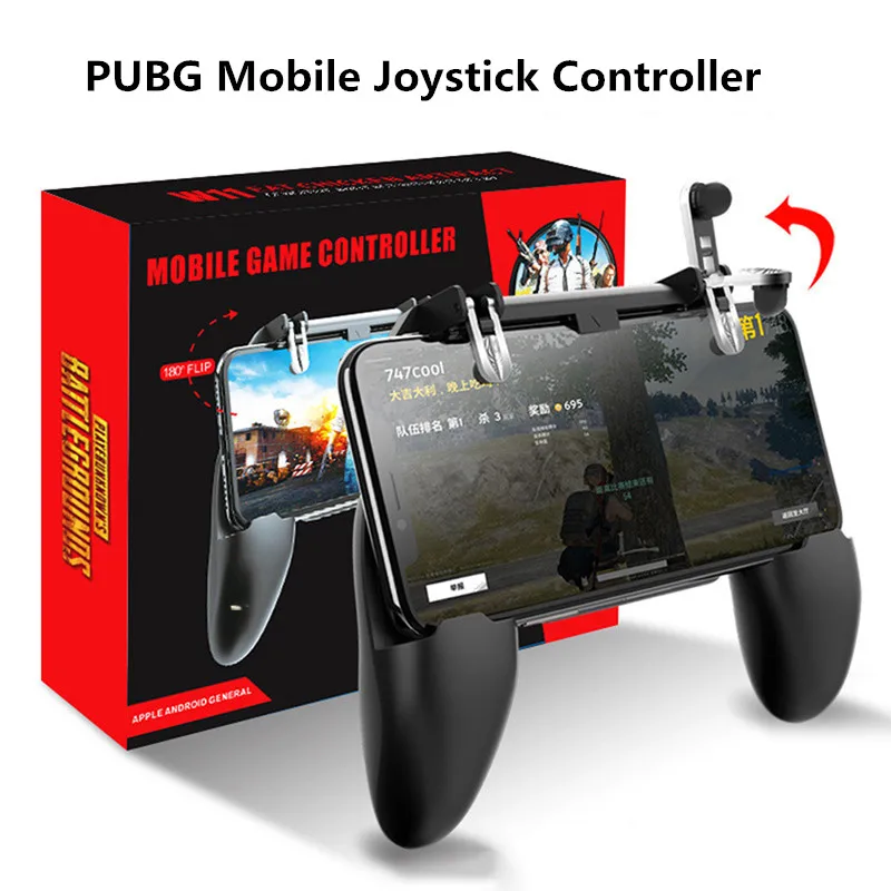 

pubg Mobile Game ps4Controller Gamepad Trigger Aim Button L1R1 Shooter Joystick For IPhone Android Phone Mobile Game Accessories