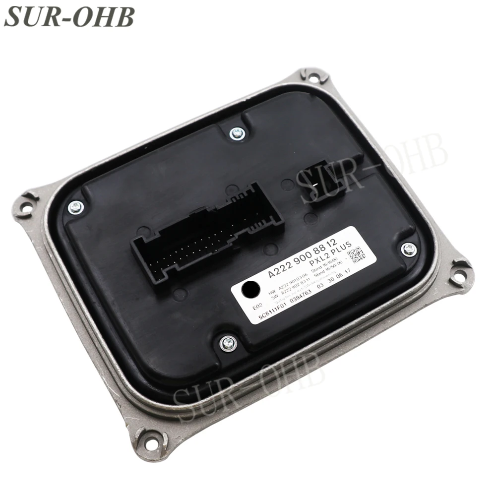 W222 LED A2229008812 фары PXL2 Plus HW A2229010305 модуль управления SW A2229028311 балласт для S класс X222