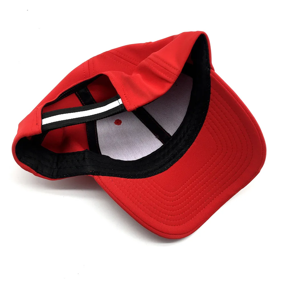 Для женщин мужчин неопреновый Бейсбол Кепки черный Белый Цвет Полосатый лента