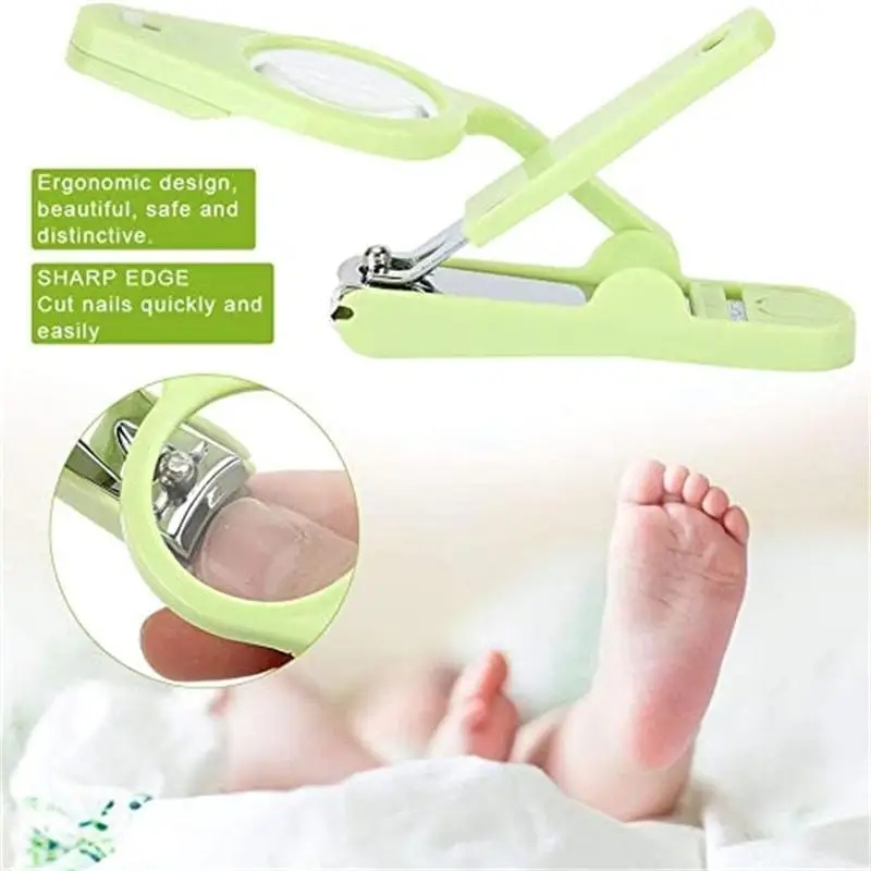 Светодиодный светильник с увеличительным стеклом маникюрные ножницы плотно