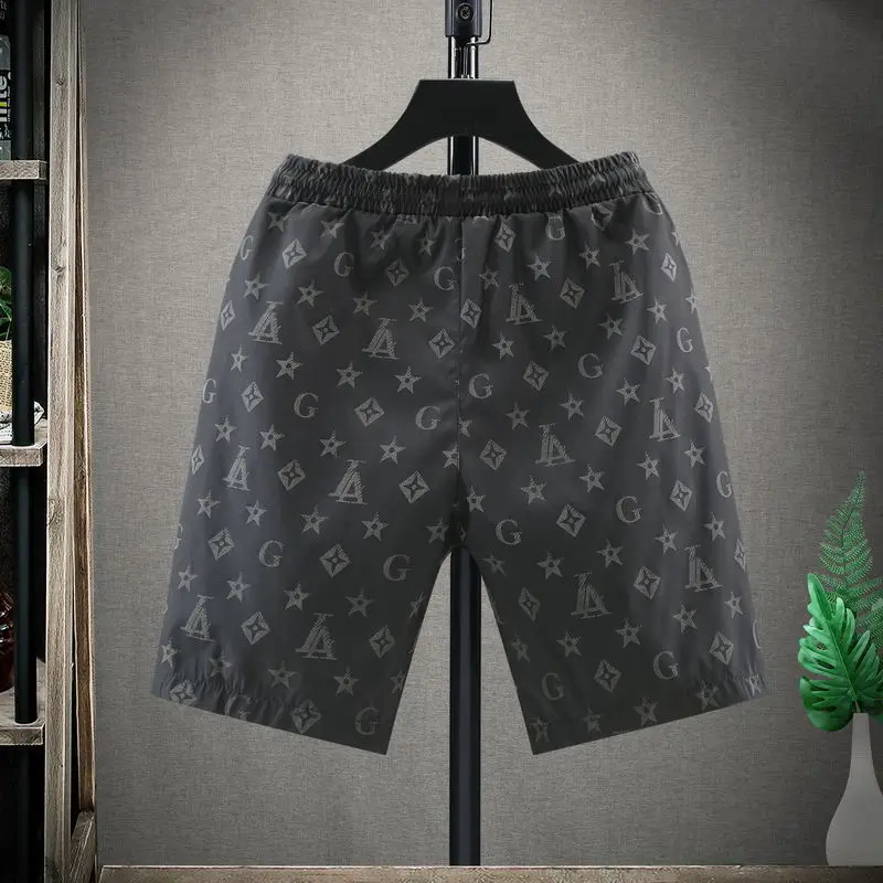 

Pantalones cortos deportivos de verano para hombre, Pantaln elstico, holgado, transpirable, de secado rpido
