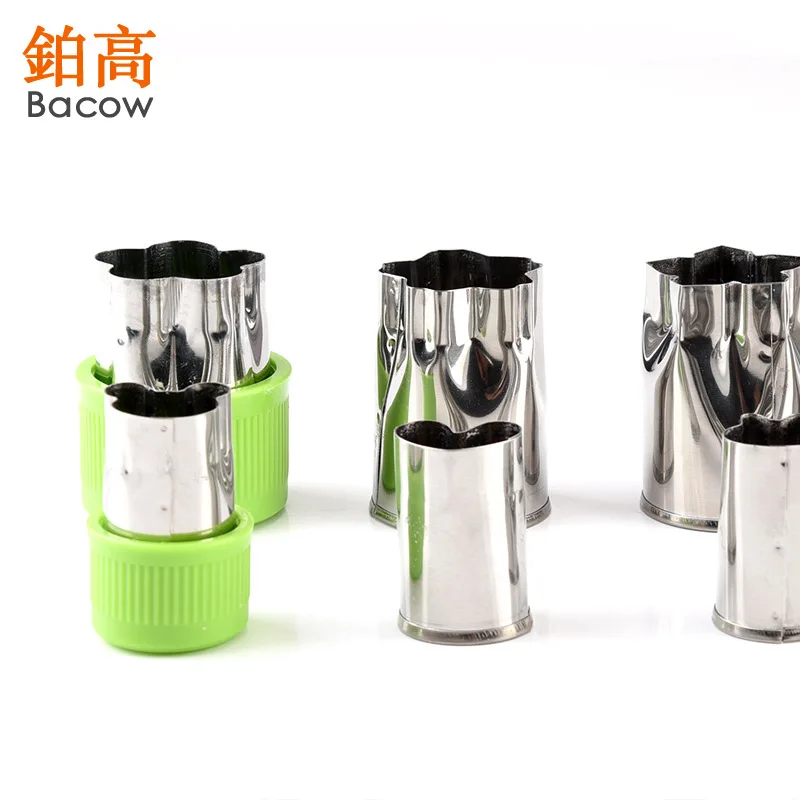 Фруктовые резаки для выпечки печенья прессформы резки овощей 8 piece бабочка лапша