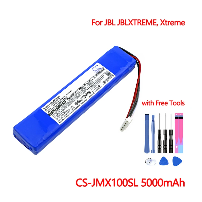 Наушники Bluetooth JBL Динамик Батарея CS JMX100SL для JBLXTREME Xtreme GSP0931134 новые Кэмерон